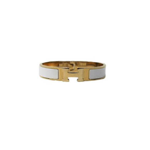 Hermes Jewelry - Hermes Enamel Bracelet Clic Clac H Classic Bangle